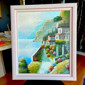 VTG Oil on Canvas Framed Painting